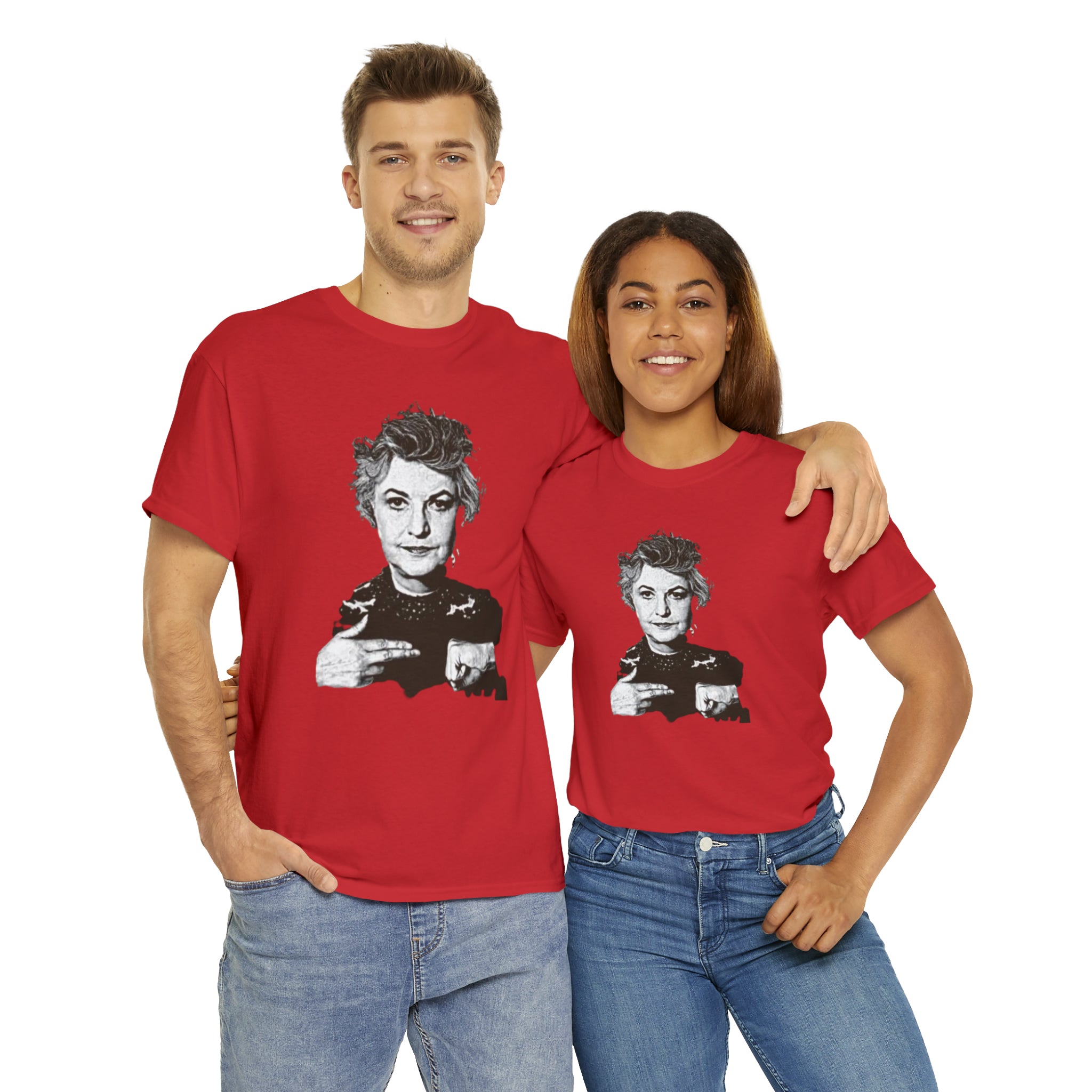 The Golden Girls 80's TV Show- Dorothy Unisex Heavy Cotton T-Shirt - Creations by Chris and Carlos